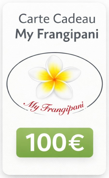 Carte Cadeau My Frangipani