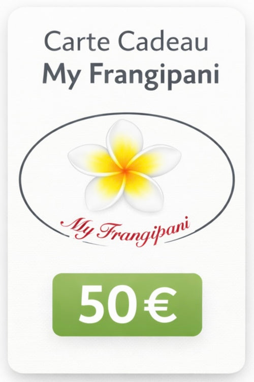 Carte Cadeau My Frangipani