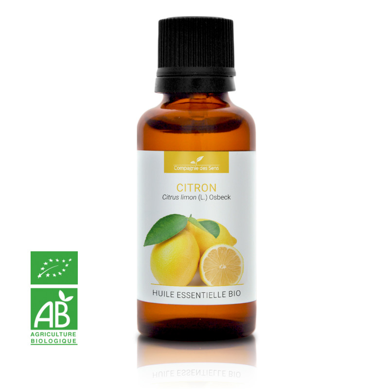 CITRON - HUILE ESSENTIELLE BIO - 10mL - 100% pure - La Compagnie des Sens