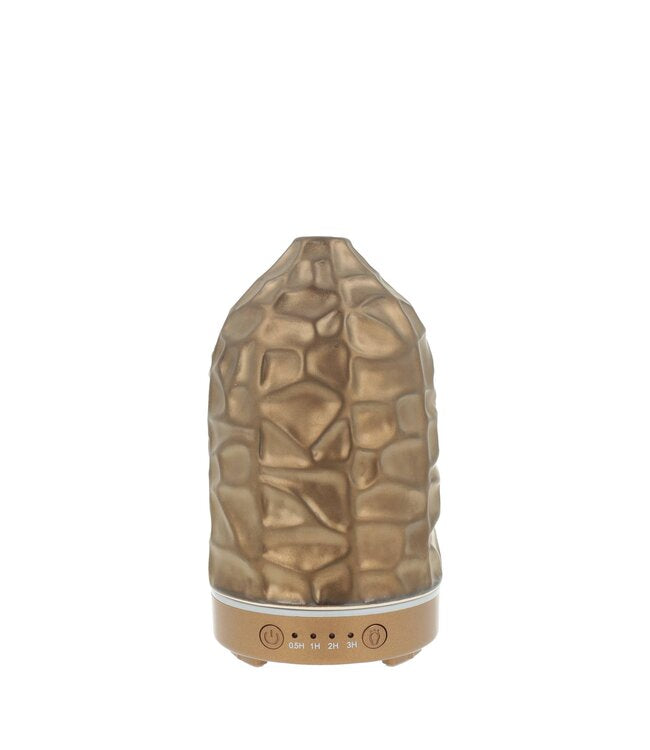 Diffuseur Huiles Essentielles Ultrasonique pour la Maison - Modèle Art Bronze