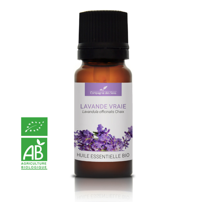 LAVANDE VRAIE - HUILE ESSENTIELLE BIO - 10mL - 100% pure - La Compagnie des Sens