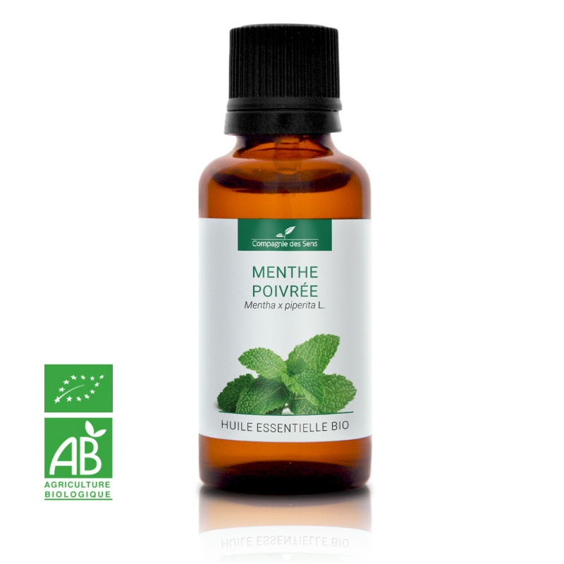 MENTHE POIVRÉE - HUILE ESSENTIELLE BIO - 10mL - 100% pure - La Compagnie des Sens